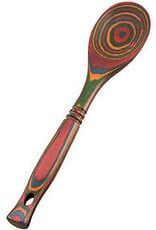 Rainbow Pakka Wood 12” Spoon