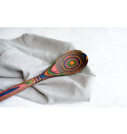 Rainbow Pakka Wood 12” Spoon