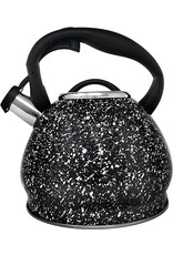Tea Kettle Stainless Steel Whistling  3.3L Black