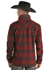 Powder River Outfitters Powder River Plaid Wool Coat Powder River Outfitters Powder River Plaid Wool Coat