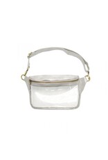 Silver Clear Sylvie Sling/Belt Bag