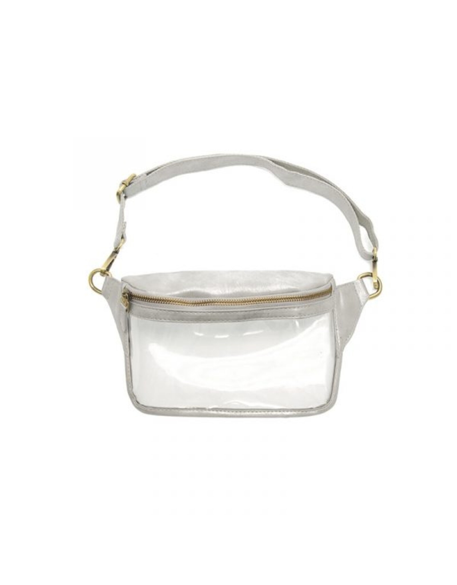 Silver Clear Sylvie Sling/Belt Bag