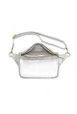 Silver Clear Sylvie Sling/Belt Bag