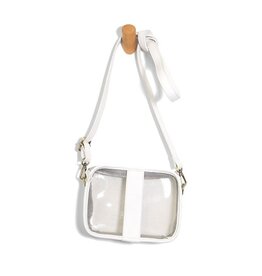 White Clear Rita Camera Bag