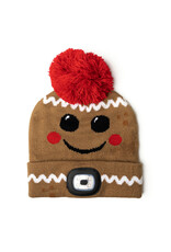 Christmas Kids Rechargable LED Night Scope Pom Hat