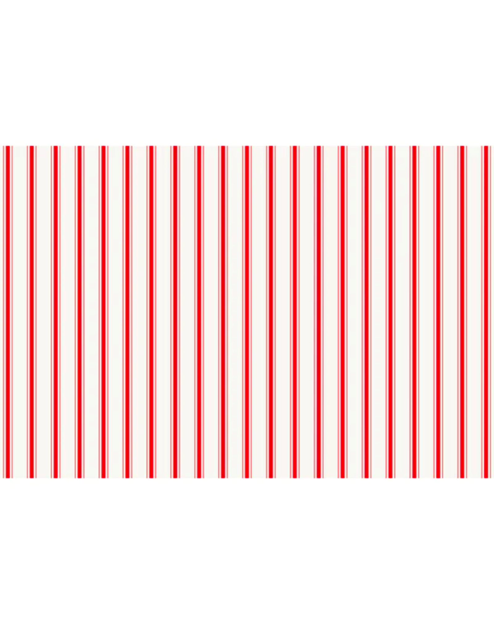 Hester & Cook Red Ribbon Stripe Placemats