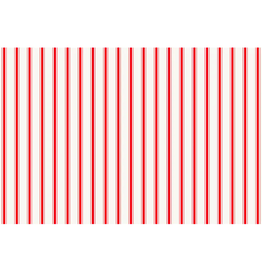 Hester & Cook Red Ribbon Stripe Placemats
