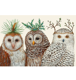 Hester & Cook Winter Owls Placemat