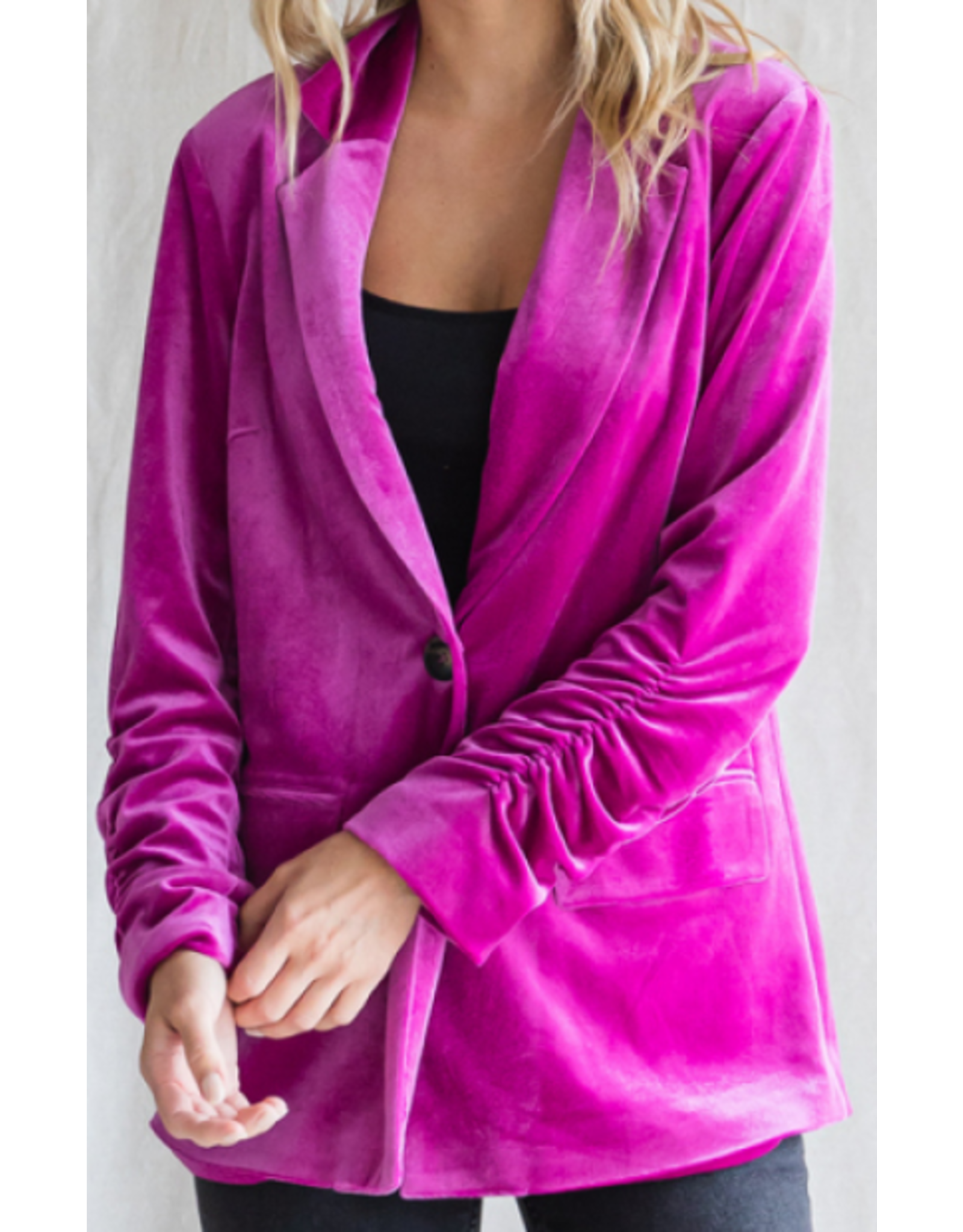 Milana Velvet Blazer