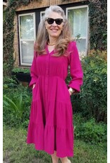 Zoey Button Down Gauze Dress