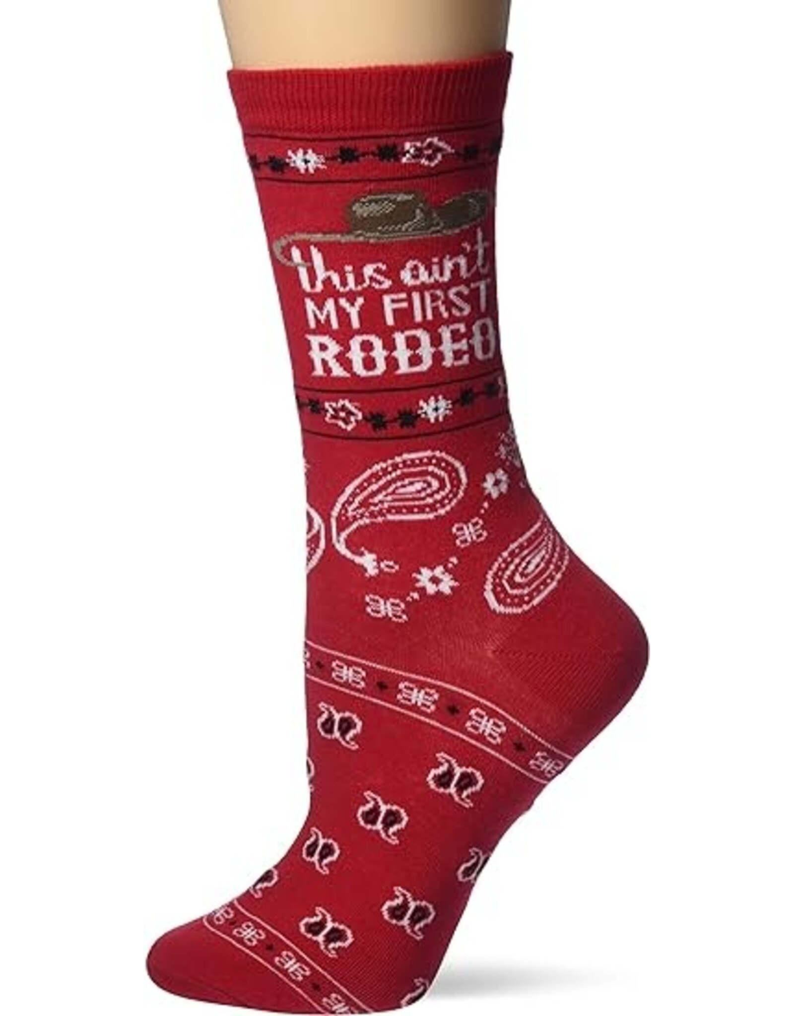 K.Bell Womens Socks This Aint My First Rodeo
