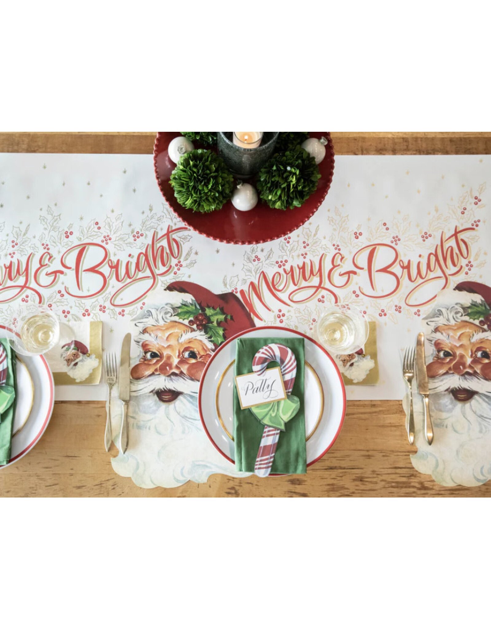 Hester & Cook Die-Cut Santa Placemats