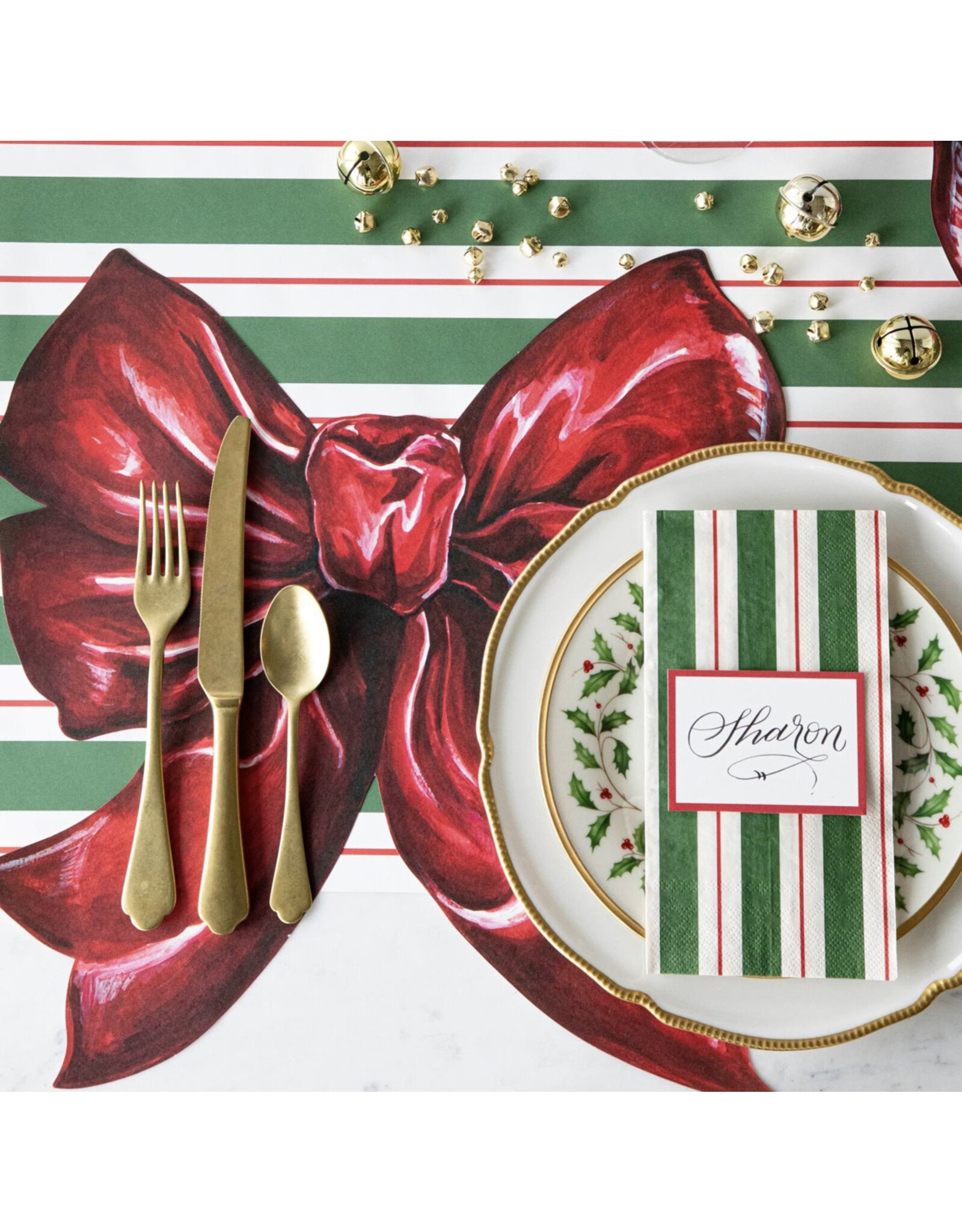 Hester & Cook Die-cut Bow Placemats