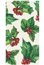 Hester & Cook Holly Guest Napkins