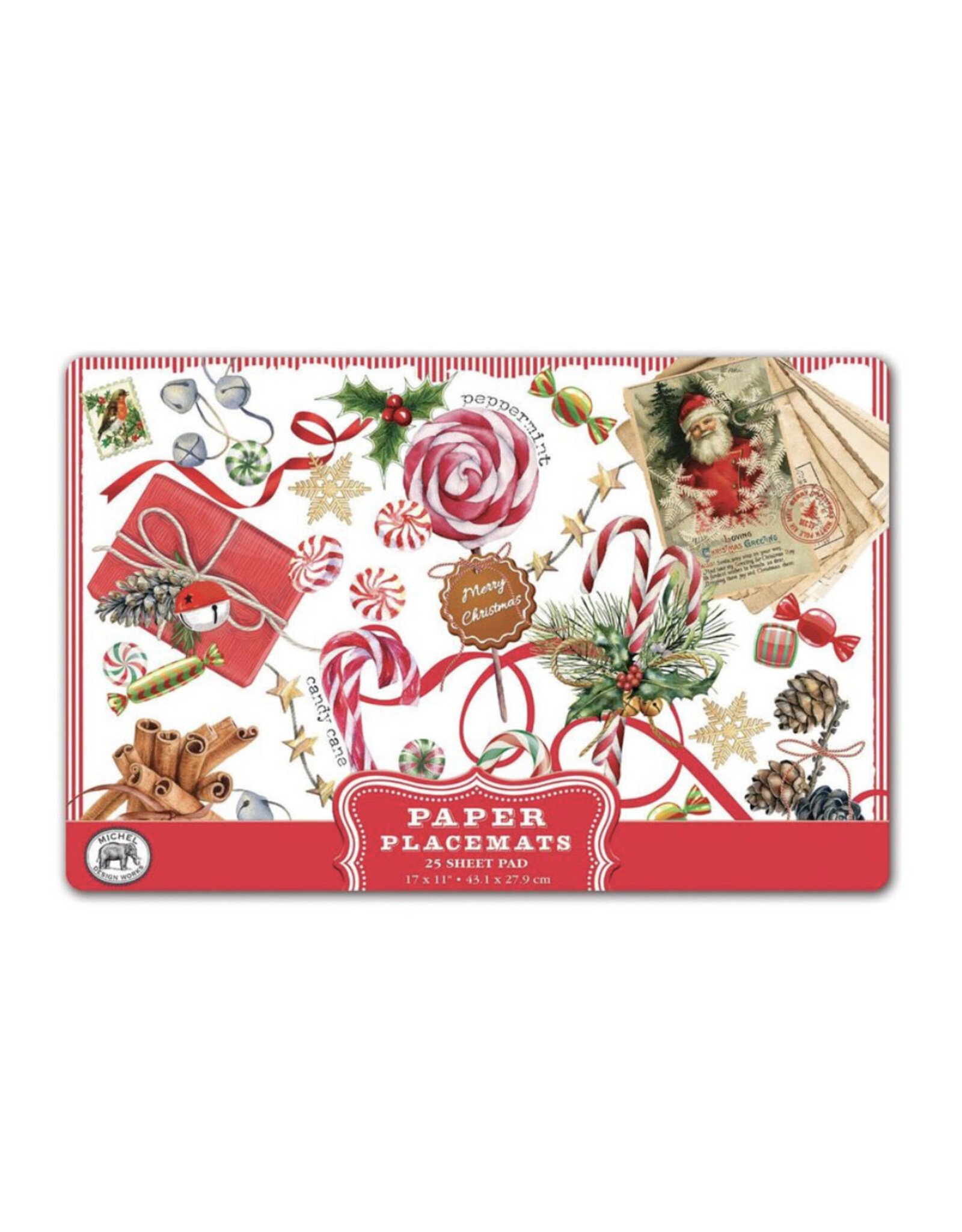 Michel Design Works Peppermint Placemats