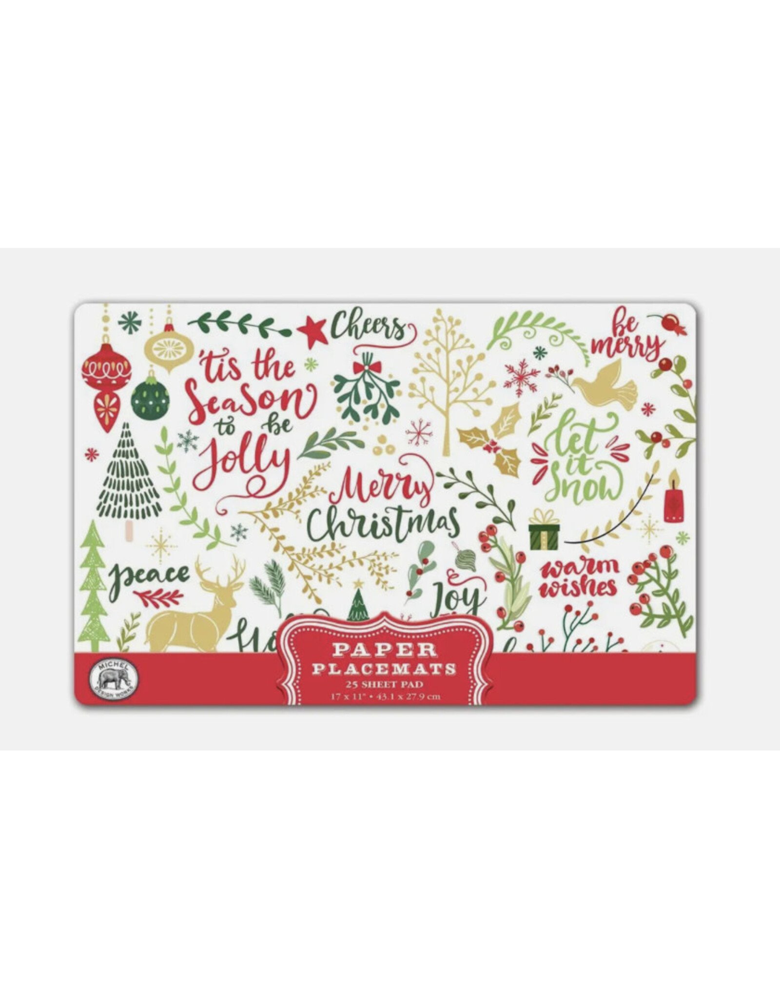 Michel Design Works Joy to the World Placemats