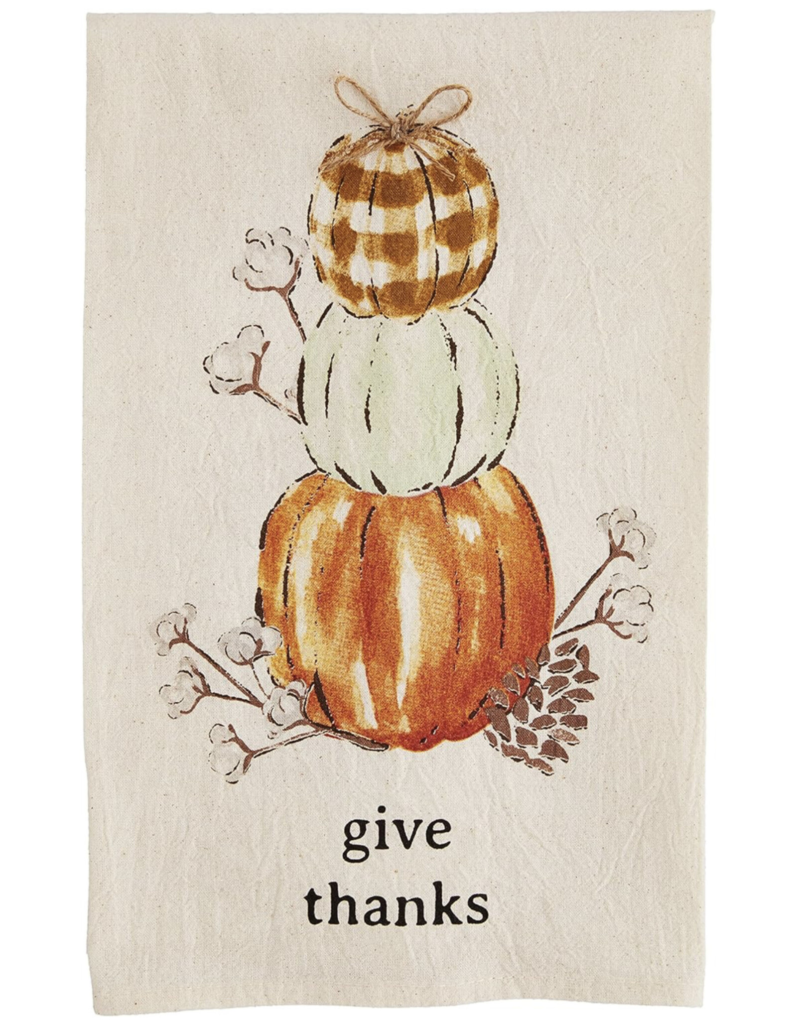 Give Thanks Flour Sack Towel