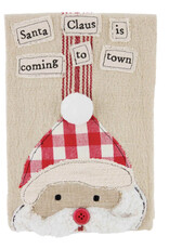 Santa Applique Hand Towel