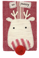 Reindeer Applique Towel