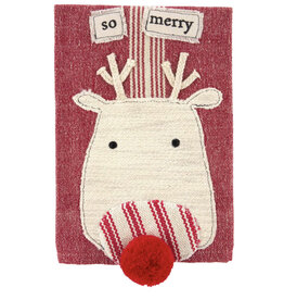 Reindeer Applique Towel