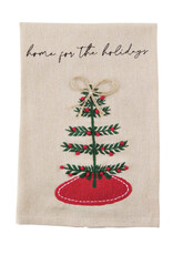 Tree French Knot Towel