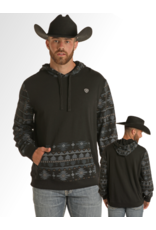 Rock & Roll Denim Rock & Roll Denim Printed Terry Hoodie