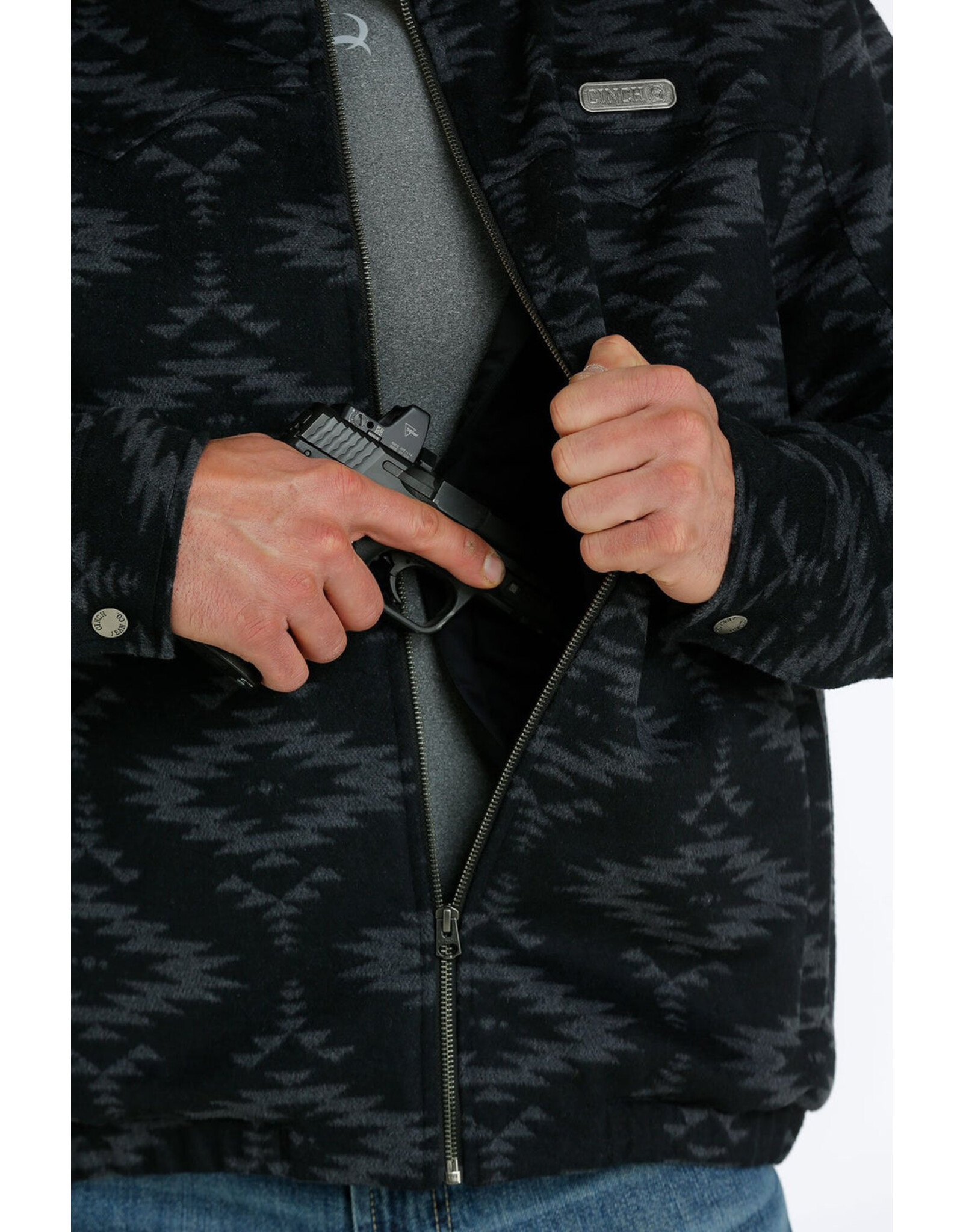 Cinch Cinch Mens Concealed Carry Wooly Jacket
