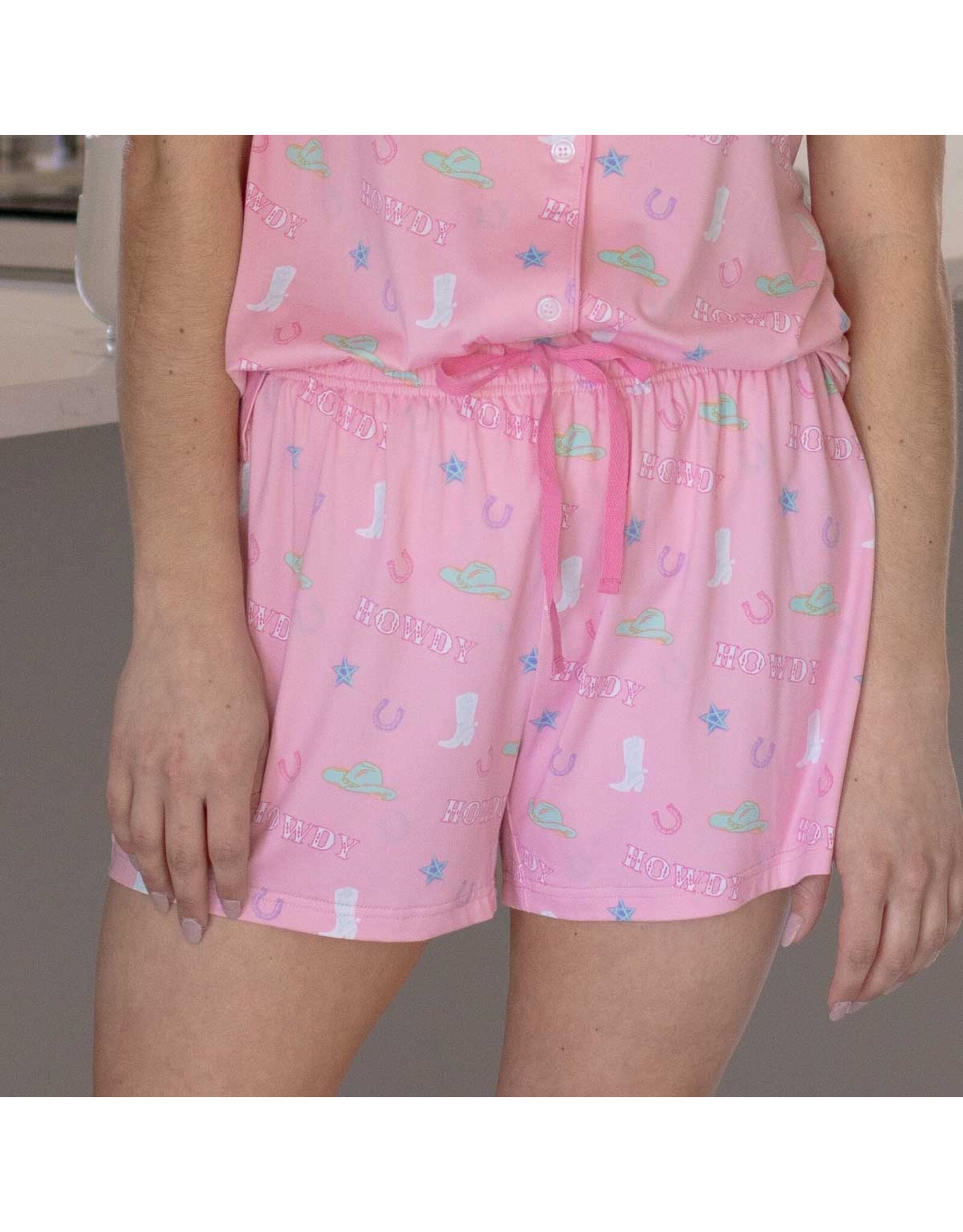 The Royal Standard Howdy Friends Sleep Shorts