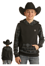 Rock & Roll Denim Rock & Roll Denim Boys Printed Terry Hoodie