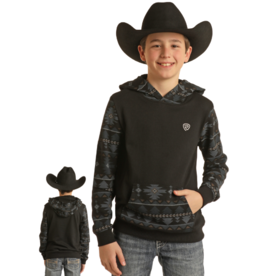 Rock & Roll Denim Rock & Roll Denim Boys Printed Terry Hoodie