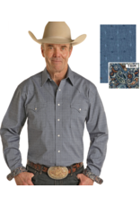Panhandle Rough Stock  02805 Long Sleeve 2 Pocket Snap Shirt