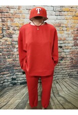 Viola Textured Sweatshirt Lounge Wear Top