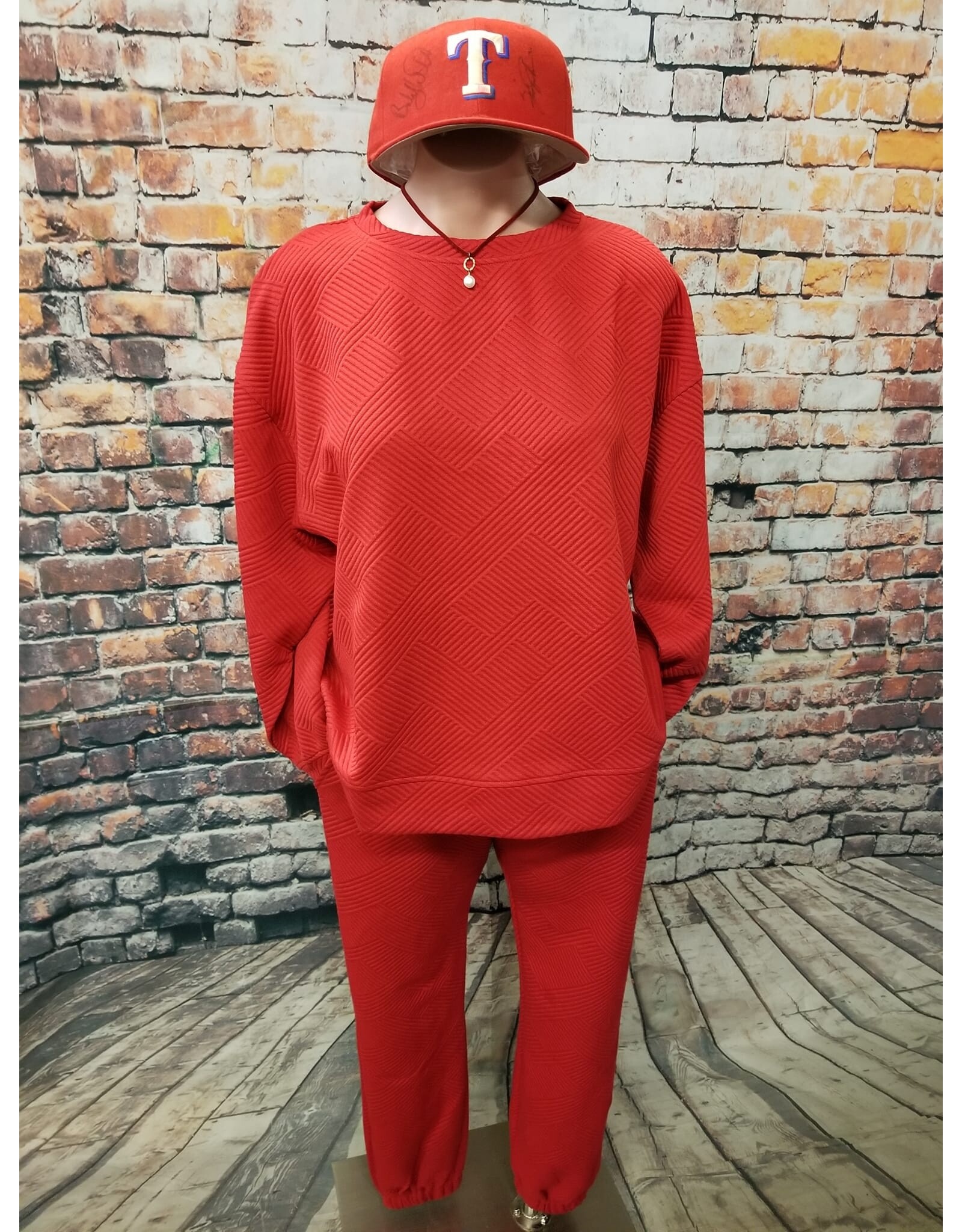 Viola Textured Sweatshirt Lounge Wear Top
