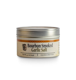 Bourbon Barrel Garlic Sea Salt Tin 4.0oz