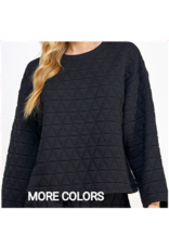 Ursula Quilted Long Sleeve Top