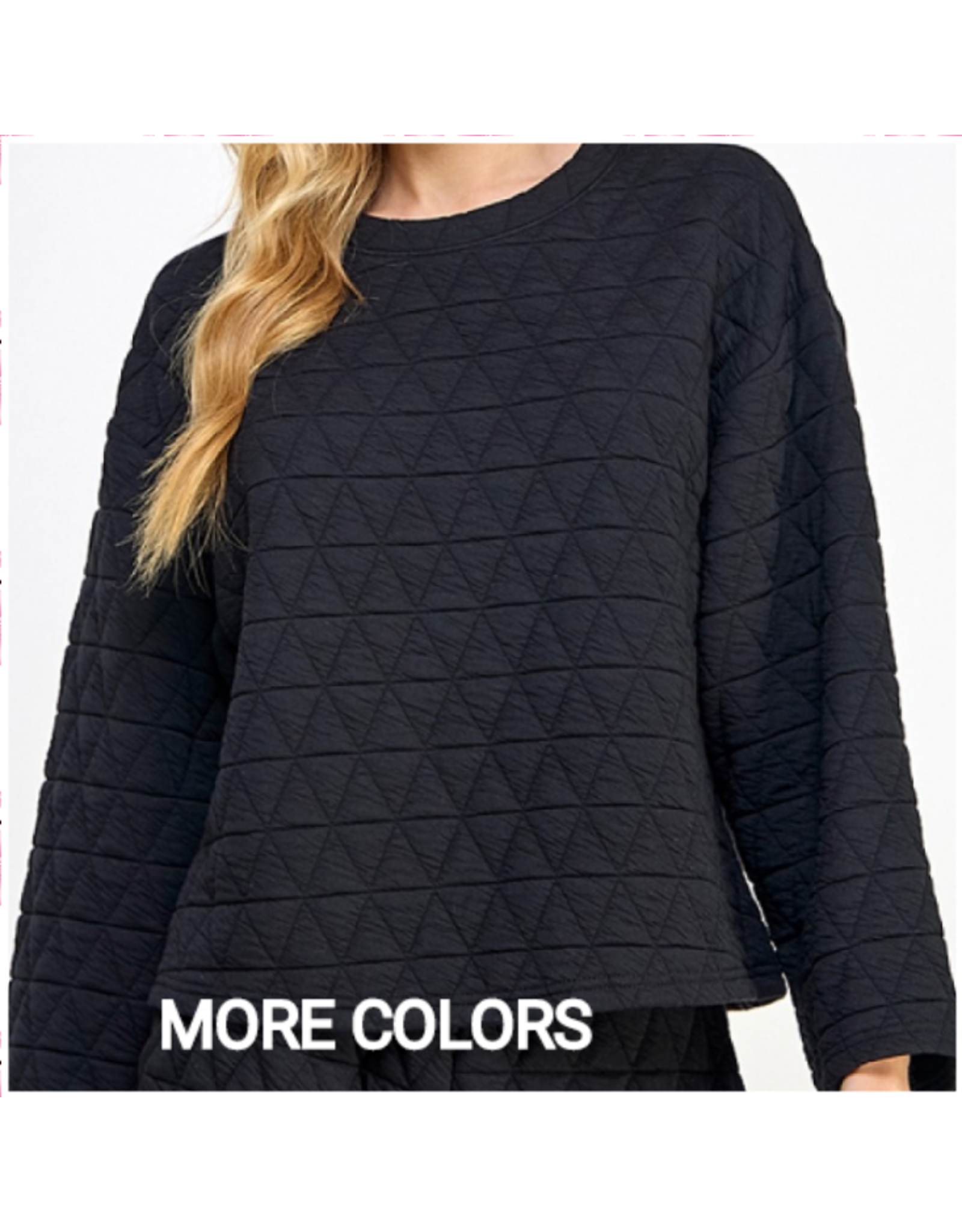 Ursula Quilted Long Sleeve Top