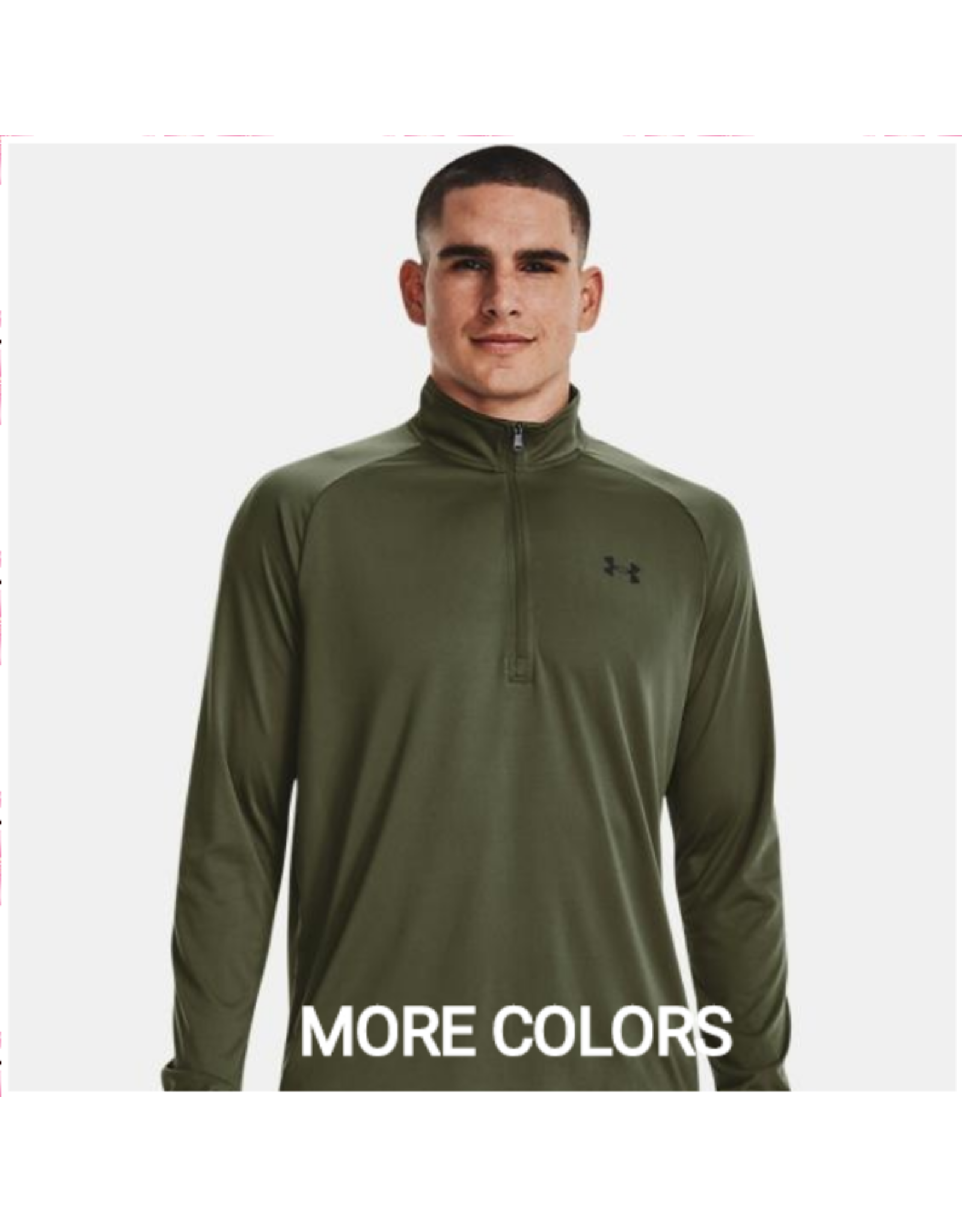 Under Armour Under Armour Mens Tech ½ Zip Long Sleeve