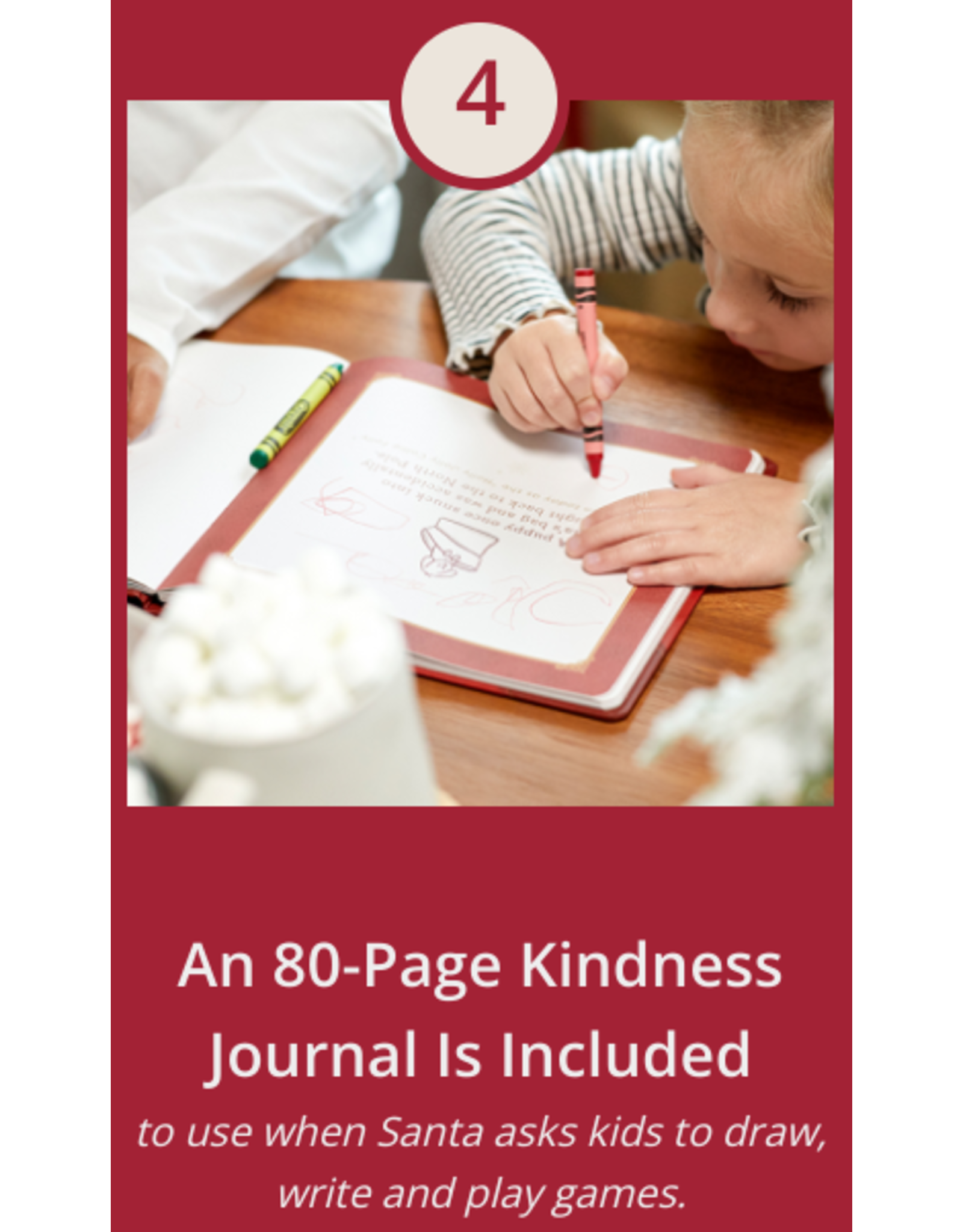 Santa's Kindness Ornament & Journal