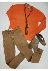Willow Ribbed Drop Shoulder Sweater