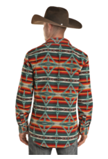 Powder River Aztec Wool Shirt Jacket