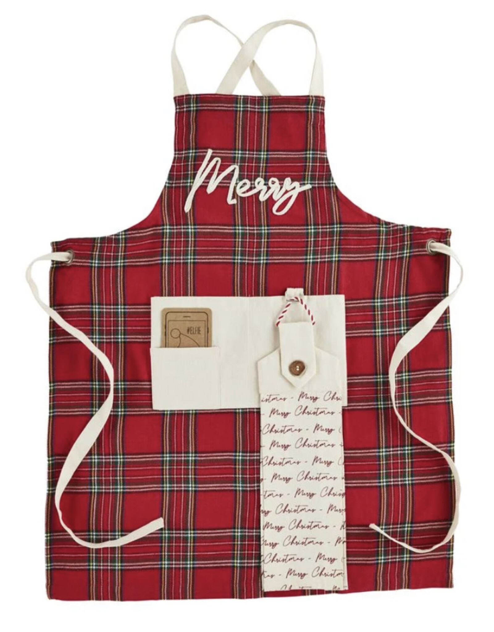 Tartan Apron with Towel