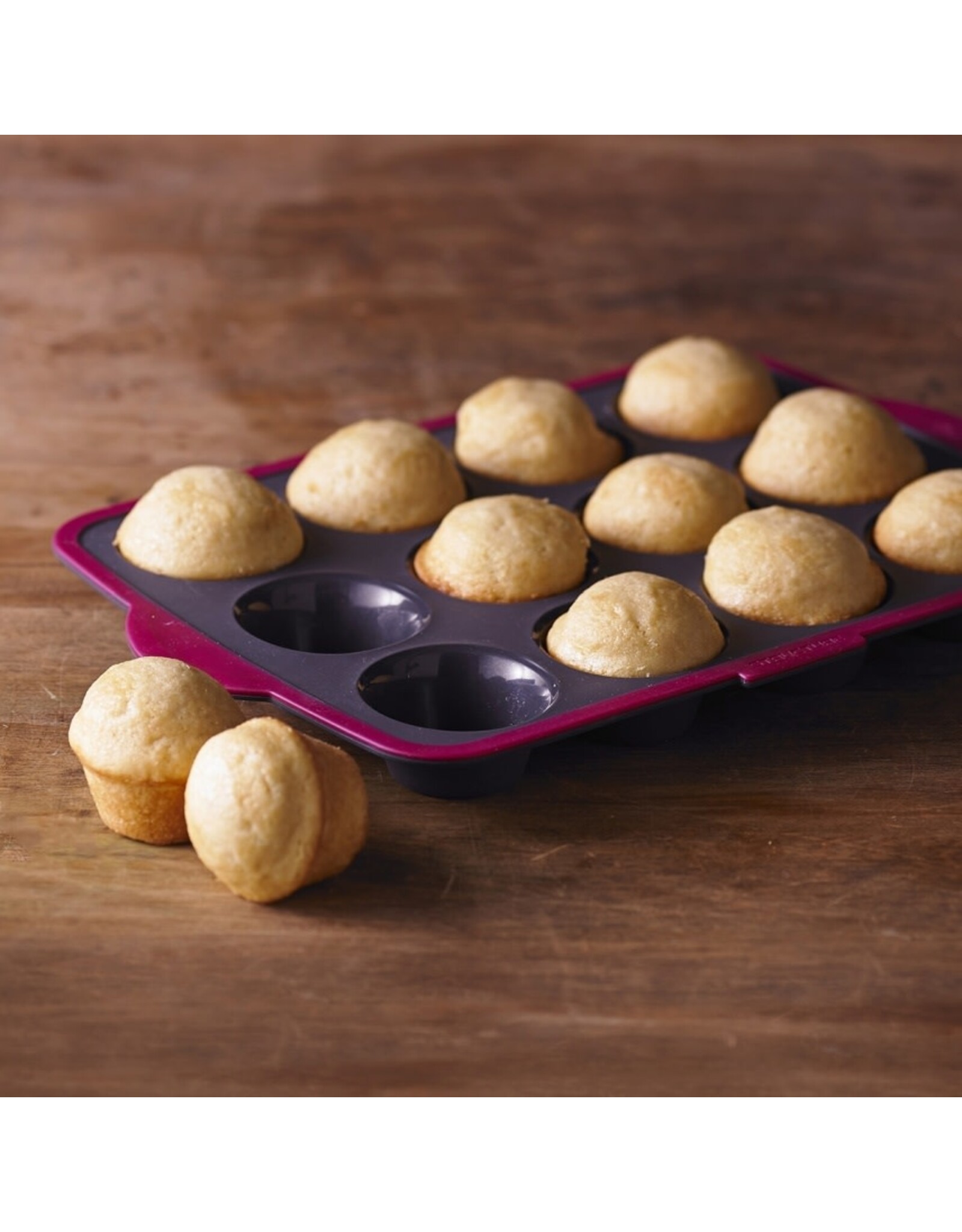 Structure Silicone PRO 12 Count Muffin Pan