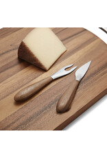Nambe Nambe Curvo Cheese Set-Cheese Knife & Fork