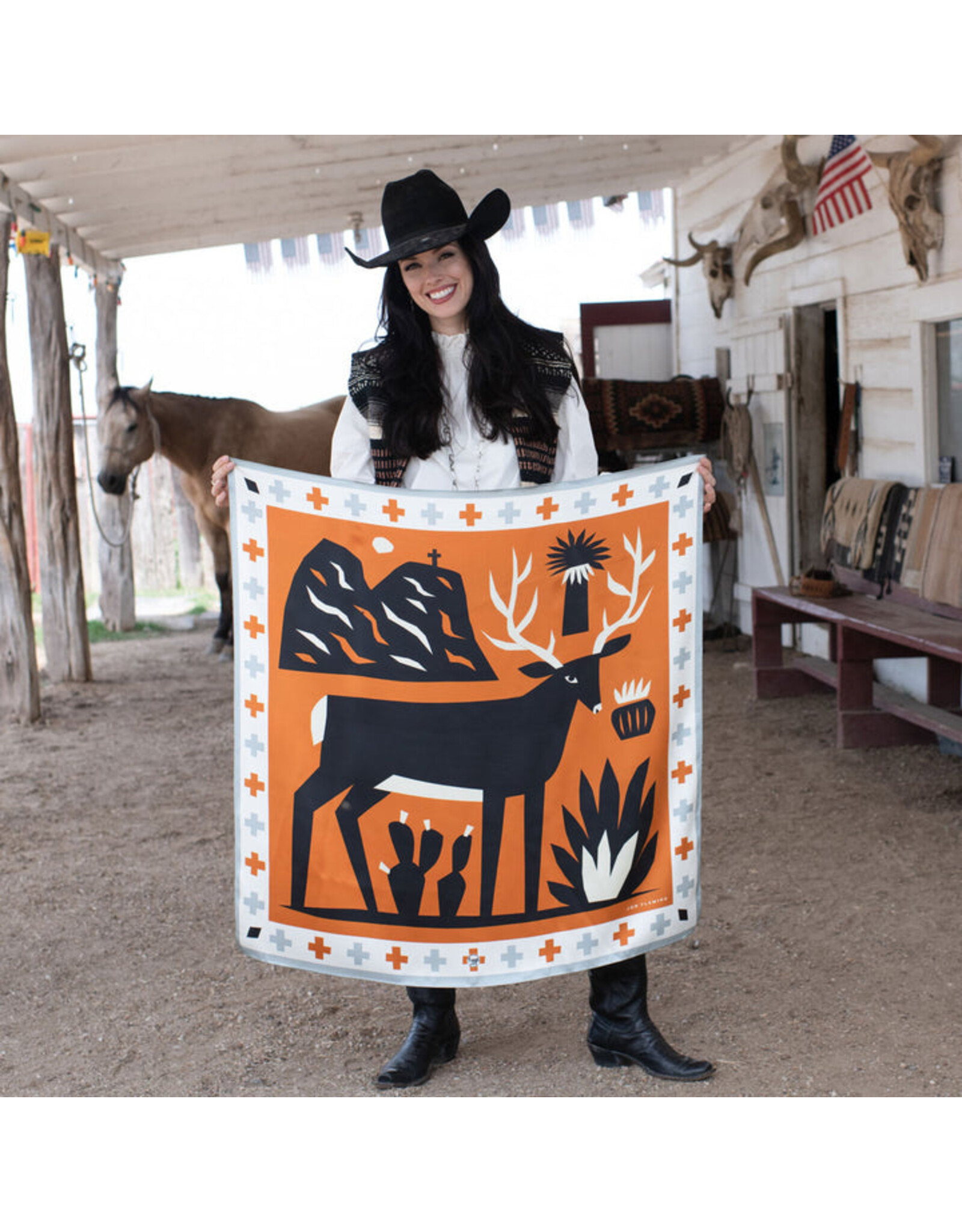 Fringe Scarves Fringe West Texas Buck Shorty