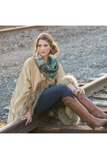 Fringe Scarves Fringe Lady of Guadalupe Shorty Jade Fringe Scarves Fringe Lady of Guadalupe Shorty Jade