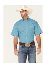 Men's Button Down Turquoise Shirt