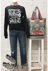 Soft Everyone Was Thinking Long Sleeve T-Shirt