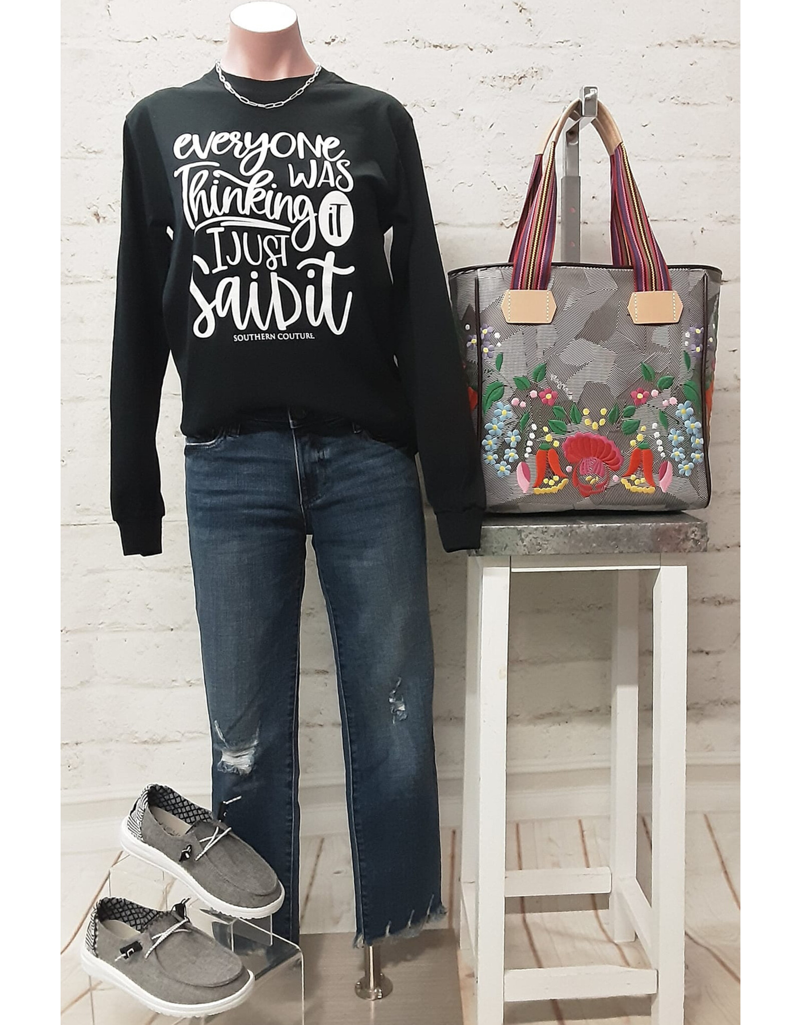 Soft Everyone Was Thinking Long Sleeve T-Shirt