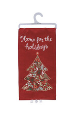 Home For Holidays Dish Towel