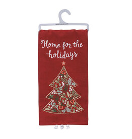 Home For Holidays Dish Towel